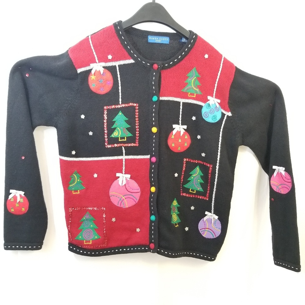 Karen Scott Ugly Christmas Sweater